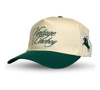 Trucker-Hut im Vintage-Stil, Landhaus-Cowboy, niedlich, adrett, Retro, Western-Truckerhut, für Herren und Damen, trendiger Snapback, Hellbraun, Rot, Grün, Schwarz, Mehrfarbige Packung, Einheitsgröße