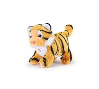 Trudi Sw Col Tiger Mini-Plüschtier für Auto oder Schlüsselanhänger, 9,5X7,5X4,5cm Grosse XXS | Sweet Collection | Modell 55487
