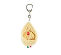 Trudi Tortellino Schlüsselanhänger Plüschtier, Geschenkidee, touristisches Gadget Made in Italy | 4,5x12x5cm Größe XXS | Italian Icons | Modell 69267
