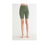 TRUE NORTH Bio-Damen-Sport-Short, grün, Gr. L