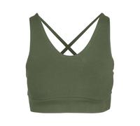 TRUE NORTH Bio-Damen-Yoga-Top, grün, Gr. XS