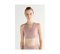 TRUE NORTH Bio-Damen-Yoga-Top, rose, Gr. XS