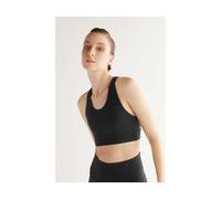 TRUE NORTH Bio-Damen-Yoga-Top, schwarz, Gr. XS