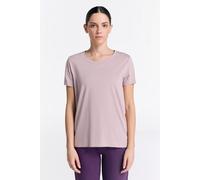 True North Damen Kurzarmshirt aus Bio-Baumwolle & Tencel Modal T-Shirt T1100 rosenrauch M