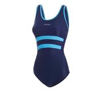 True North Damen Sport-Badeanzug - Nachhaltig, ECONYL® Recycled, Made in EU, Schnelltrocknend Dunkelblau M