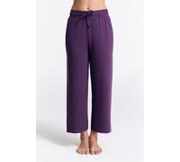 True North Damen Wide Leg Pants Hose aus Tencel Lyocell Yogahose Wohlfühlhose T1322 WEINBEERE S