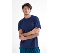 True North Herren Kurzarmshirt aus Bio-Baumwolle Rundhalsausschnitt T-Shirt T2100 navy S