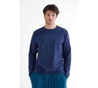 True North Herren Langarmshirt aus Bio-Baumwolle Rundhalsausschnitt T-Shirt 2110 navy S