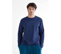 True North Herren Langarmshirt aus Bio-Baumwolle Rundhalsausschnitt T-Shirt 2110 navy XL