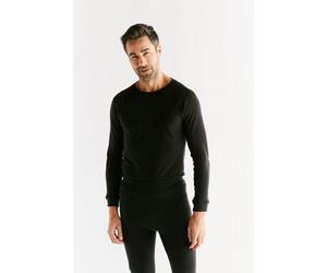 "True North" Herren Thermo Langarmshirt aus recyceltem Polyester T2112 schwarz XL