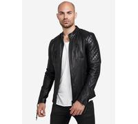 Trueprodigy Lederjacke Herren schwarz, S