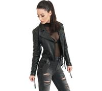 True Prodigy Lederjacke Raven XS