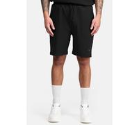 Shorts TRUEPRODIGY "Samuel Rippstrucktur Stickerei Eingrifftaschen", Herren, Gr. M, N-Gr, schwarz, Obermaterial: 95% Polyester PES. 5% Elasthan EL., regular fit, Hosen Shorts (63121439-M) schwarz