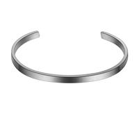 True Rebels Armband aus Edelstahl in Gunmetal 18,0 cm - 21,0 Herren