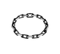 True Rebels - Armband aus Edelstahl in Schwarz Armbänder & Armreife 1 ct Herren