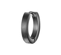 True Rebels Creolen Herren grau, ONE SIZE