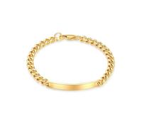 True Rebels Herren Armband aus Edelstahl gelbgold Edelstahlarmband