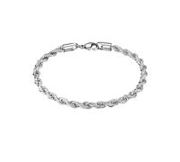 True Rebels - Armband aus Edelstahl in Silber Armbänder & Armreife 1 ct Herren