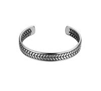 True Rebels Herren Armband Edelstahl | Armspange, ohne Verschluss