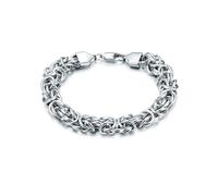 True Rebels - Armband Edelstahl in Silber Armbänder & Armreife Herren