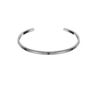 True Rebels Herren Armspange aus Edelstahl gunmetal Edelstahlarmband