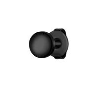 True Rebels Herren Ohrringe Edelstahl schwarz | schwarz rhodiniert, Ohrstecker, 1 Stück