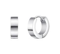 True Rebels - Creolen Edelstahl in Silber Herren