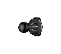 True Rebels Herren Ohrstecker aus Edelstahl schwarz 1 Stück - Edelstahlohrring Männer
