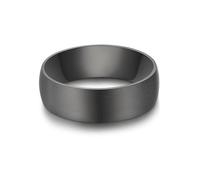 True Rebels - Ring aus Edelstahl in Gunmetal Herrenschmuck 1 ct Herren