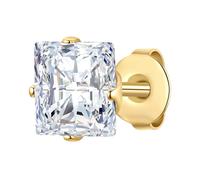 True Rebels Ohrstecker aus Edelstahl in Gelbgold mit Zirkonia 8,9 mm Herren