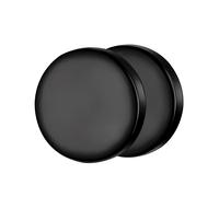 True Rebels Ohrstecker aus Edelstahl in Schwarz 9,9 mm Herren