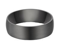 True Rebels Herren Ring aus Edelstahl gunmetal