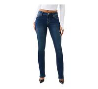 True Religion Billie Damen Einzelnadel ohne Lasche gerade, blau, Größe 26
