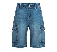 True Religion - Cargo-Shorts VINNY BIG T - Größe 28 - blau