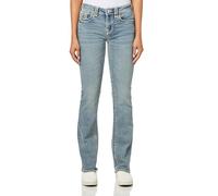 True Religion Damen Billie Mid Rise Straight Jeans mit Super T-Nähten, Penelope, 29