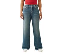 True Religion Damen Bobbi Single Needle Baggy, Blau, 29