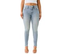 True Religion Damen Jennie Mid Rise Curvy Skinny Jeans, Peak Spot, 30