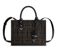 True Religion Unisex Women's Tote Bag, Medium Quilted Modern Travel Shoulder Handbag with Adjustable Strap Tragetasche, Denim