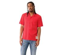 True Religion - Hemd für Herren, leger, kurzärmlig (Lava) XS