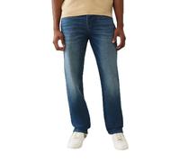 True Religion Herren Bobby Single Needle No Flap Baggy Jeans, Mittlere Mistelzweig-Waschung, 40