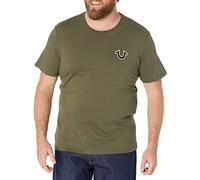 True Religion Herren Buddha-Logo, Kurzärmelig T-Shirt, Militant Green, XXL