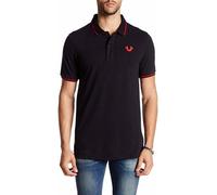 True Religion Herren Polo, mit Stolz gefertigt, XL