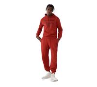 True Religion Herren Kapuzenpullover Buddha Fleece Metallic - Rot - X-Large