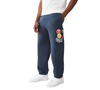 True Religion Herren Patch Vintage Baggy Jogger, Mitternachtsmarineblau, Groß