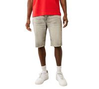 True Religion Herren Ricky Sn Flap Fray Hem Shorts, Rebel Trail Grey Wash, 54 Kurz