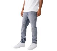 True Religion Herren Rocco Super T Flap 1/2" Overdye Hose, Esplanade Gardens Grey Wash, 29