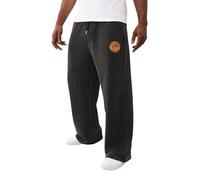 True Religion Herren Tiger Baggy Vintage Sweatpants, Schwarz (Jet Black), X-Groß