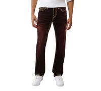 True Religion Herren Velvet Ricky Super T Flap 86,4 cm, Samtbraune Waschung, 48