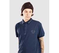 True Religion Relaxed Big T Embro T-Shirt dress blue Herren Gr. L