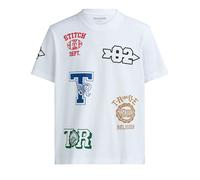 True Religion - T-Shirt EMBROIDERY - Größe 4XL - weiß